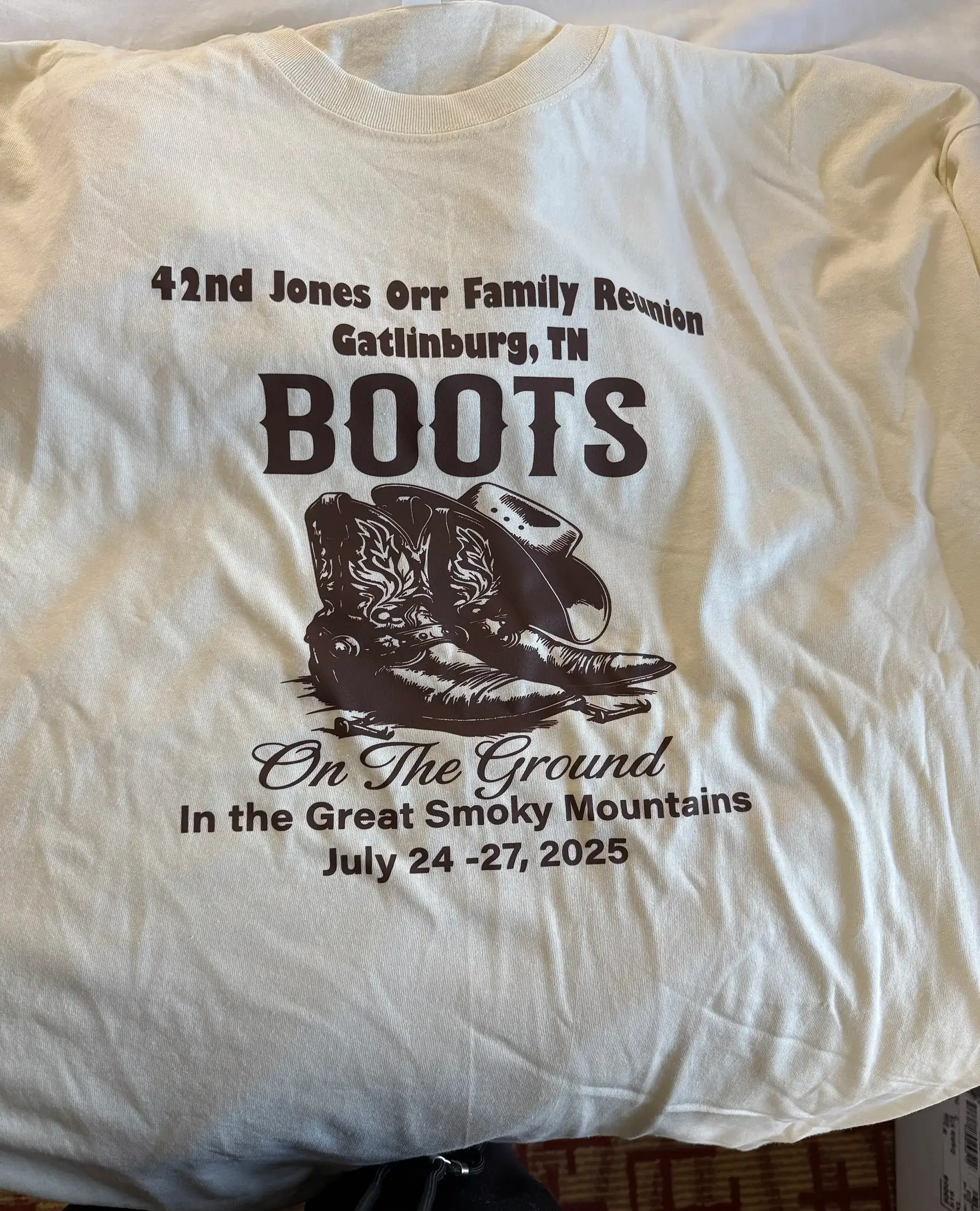 Jones & Orr 42nd Family Reunion - Boots on the Ground